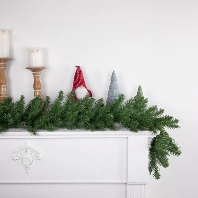 Northlight 9' x 12" Winona Fir Artificial Christmas Garland, Unlit 4 Northlight 9' x 12" Winona Fir Artificial Christmas Garland, Unlit - Image 2