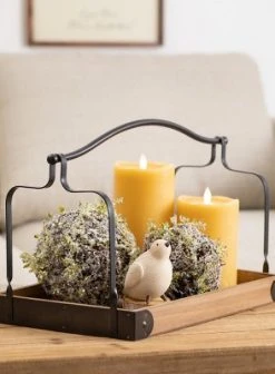 Sullivans Twig Artificial Orb Decorative Filler Set of 2, 6.5"H & 5"H Brown -Northlight Christmas Store GUEST 23a0d74f 1a15 495f b5bb c94b2761659d