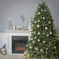 National Tree Company 7.5 ft Pre-Lit Artificial Full Christmas Tree, Green, White Lights, Includes Stand 8 National Tree Company 7.5 ft Pre-Lit Artificial Full Christmas Tree, Green, White Lights, Includes Stand -Northlight Christmas Store GUEST 23cac789 e085 4eb4 b66a 671636f51a75 2