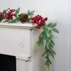 Northlight 5' x 4.75" Unlit Artificial Berries, Leaves and Pine Cones Christmas Garland -Northlight Christmas Store GUEST 24280179 6a63 4ebb 876d bf67967f92b9