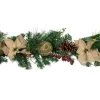 Northlight 6' x 10" Mixed Pine with Poinsettias and Berries Christmas Garland, Unlit -Northlight Christmas Store GUEST 244860e8 8c83 4485 bd55 89b7762bd953