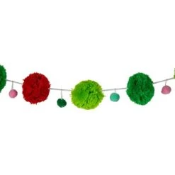 Northlight 46" Green and Red Christmas Wool Beaded Garland - Unlit -Northlight Christmas Store GUEST 246c0210 a580 46d9 a58b 93b58993ae68