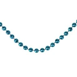 Northlight 15' Shiny Blue Metallic Faceted Beaded Christmas Garland, Unlit -Northlight Christmas Store GUEST 24769c94 ec96 4808 95de 5db9061fc4f6