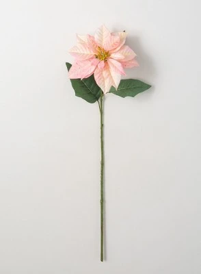 Sullivans Artificial Poinsettia Stem 33.5"H 5 Sullivans Artificial Poinsettia Stem 33.5"H - Image 3