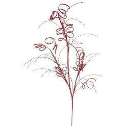 Vickerman 35" Glitter Curly Aritificial Christmas Spray -Northlight Christmas Store GUEST 25833b97 fe18 43d8 80ac 2b2df889a790