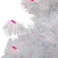 Northlight 2' Pre-lit White Iridescent Pine Artificial Christmas Tree - Pink Lights 7 Northlight 2' Pre-lit White Iridescent Pine Artificial Christmas Tree - Pink Lights -Northlight Christmas Store GUEST 261e70ba fc29 4afa b7ba 669458fd00d9