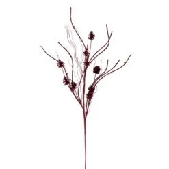 Vickerman 32" Mini Pinecone Twig Glitter Spray -Northlight Christmas Store GUEST 26586db6 3b87 4210 9b14 7994d626ed67