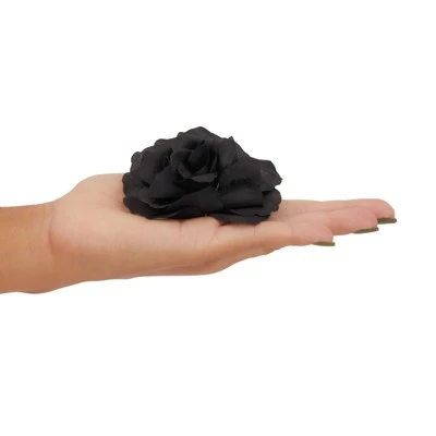 Bright Creations Juvale 50-Pack Artificial Black Roses, Stemless Silk Flowers for Wall Decorations, Wedding Receptions, Faux Bouquets, Spring Decor, 3 Inch 6 Bright Creations Juvale 50-Pack Artificial Black Roses, Stemless Silk Flowers for Wall Decorations, Wedding Receptions, Faux Bouquets, Spring Decor, 3 Inch - Image 4