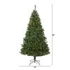 Nearly Natural 8-ft Northern Tip Artificial Christmas Tree with 450 Clear LED Lights -Northlight Christmas Store GUEST 27065981 5dda 465f 9409 b645afaf2575