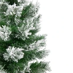 Northlight 22" Flocked Pine Full Artificial Christmas Tree in Burlap Base - Unlit -Northlight Christmas Store GUEST 2708dfc5 f277 48f4 be08 af23210d62da