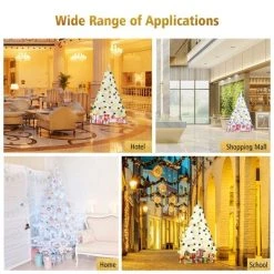 Costway 6/7.5/9Ft Hinged Artificial Christmas Tree Premium Pine Tree -Northlight Christmas Store GUEST 277a58ae e47a 4c71 9257 aae536732e76