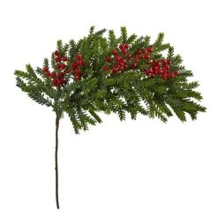 Nearly Natural 34-in Pine and Berries Artificial Plant (Set of 3) 6 Nearly Natural 34-in Pine and Berries Artificial Plant (Set of 3) -Northlight Christmas Store GUEST 27c78265 4ebe 4d39 bafc 08be15ea76bb