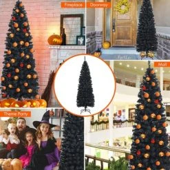Costway 6FT Tinsel Tree Slim Pencil Christmas Tree Silver Champagne Goldblue 20 Costway 6FT Tinsel Tree Slim Pencil Christmas Tree Silver Champagne Goldblue -Northlight Christmas Store GUEST 285a934b 2ddb 4294 be9f 3e41cce6398b