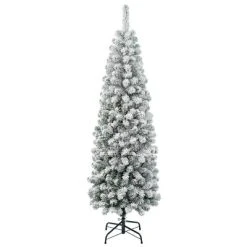 National Tree Company First Traditions Unlit Pencil Slim Flocked Acacia Hinged Artificial Christmas Tree -Northlight Christmas Store GUEST 2a25916a 0cf0 4a51 b055 344051a57dd4