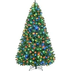 Yaheetech Pre-lit Spruce Artificial Christmas Tree with LED Lights -Northlight Christmas Store GUEST 2a8ebcfe 7d98 443b 948f ccbf8bd4c008