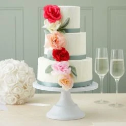 Juvale 60-Pack of Silk Flowers, Fake Carnations for Decorations, Arts and Crafts, Wedding Receptions, Spring Decor, DIY Projects, 3 Inch, 6 Colors