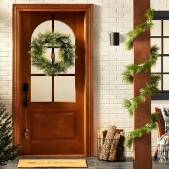 Hearth & Hand With Magnolia Faux Needle Pine & Snowberry Christmas Garland - Hearth & Hand™ with Magnolia