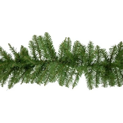 Northlight 9' x 10" Rockwood Pine Artificial Christmas Garland, Unlit 4 Northlight 9' x 10" Rockwood Pine Artificial Christmas Garland, Unlit - Image 2