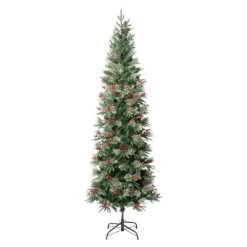 National Tree Company First Traditions Unlit Slim Virginia Pine Artificial Christmas Tree -Northlight Christmas Store GUEST 30d4860f f2b7 464f 8b1b 4c3b45508629