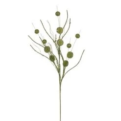 Vickerman 33" Ball and Coin Glitter Twig Spray -Northlight Christmas Store GUEST 3197b9fa 489b 4a2a b9ce 8c29bbe34812