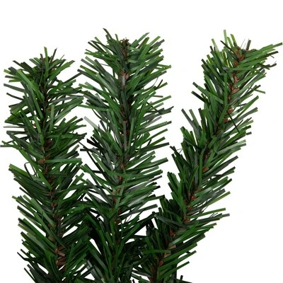 Northlight 9' x 10" Unlit Green Canadian Pine Artificial Christmas Wreath 8 Northlight 9' x 10" Unlit Green Canadian Pine Artificial Christmas Wreath - Image 6