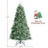 Costway 6ft7ft8ft Snow Flocked Artificial Christmas Tree w/ 71516511139 Glitter PE & PVC Tips -Northlight Christmas Store GUEST 31a5a270 6739 468d 979f 34ccdb007ab6