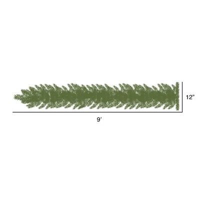Vickerman Artificial Flocked Alaskan Garland 4 Vickerman Artificial Flocked Alaskan Garland - Image 2