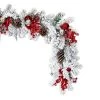 Vickerman Flocked Red and Silver Artificial Garlands 2 Vickerman Flocked Red and Silver Artificial Garlands -Northlight Christmas Store GUEST 331ac506 639c 42c0 9665 352dd2e59b51