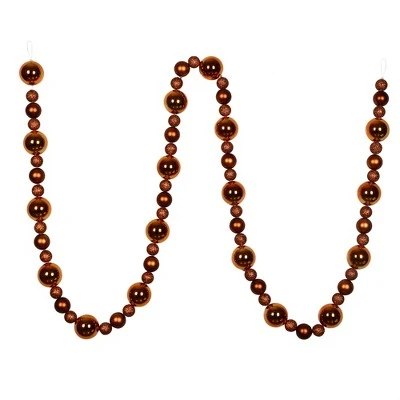 Vickerman 9' Assorted Christmas Ball Ornament Garland 20 Vickerman 9' Assorted Christmas Ball Ornament Garland - Image 18