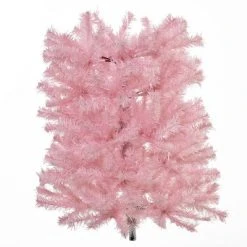 HOMCOM Tall Unlit Slim Douglas Fir Artificial Christmas Tree with Realistic Branches with Tips, Pink 16 HOMCOM Tall Unlit Slim Douglas Fir Artificial Christmas Tree with Realistic Branches with Tips, Pink -Northlight Christmas Store GUEST 3331274d 6906 4a68 be28 116e6b00c8e2