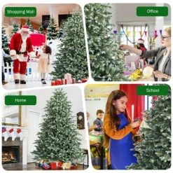 Costway 7ft Artificial Christmas Spruce Hinged Tree w/ 1260 Mixed PE & PVC Tips 15 Costway 7ft Artificial Christmas Spruce Hinged Tree w/ 1260 Mixed PE & PVC Tips -Northlight Christmas Store GUEST 3387f5f6 0fed 4bb4 9efc 570481a8b6c3