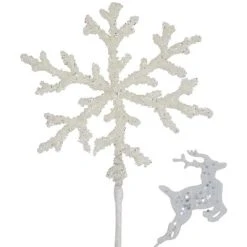 Northlight 28.5" Glittered White Snowflake and Reindeer Christmas Spray 7 Northlight 28.5" Glittered White Snowflake and Reindeer Christmas Spray -Northlight Christmas Store GUEST 34ab96ed 68a8 4ee2 b6d9 7aeeca62316a
