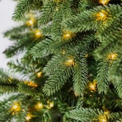 Evergreen Classics Pre-Lit Artificial Holiday Tree with LED Lights and Metal Stand -Northlight Christmas Store GUEST 34eb0653 d1db 4b3b a168 d8e0a9d051ad