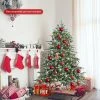 Tangkula Evergreen Artificial Christmas Tree, Mixed PE & PVC Tree Metal Stand Included, Unlit Xmas Tree 2 Tangkula Evergreen Artificial Christmas Tree, Mixed PE & PVC Tree Metal Stand Included, Unlit Xmas Tree -Northlight Christmas Store GUEST 35e2c228 5a1b 49c6 82df 995259223ad3