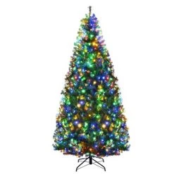 Costway 7Ft Pre-Lit Artificial Christmas Tree Hinged 500 LED Lights -Northlight Christmas Store GUEST 3688a06c 82de 47aa 886f c77d05d2340c