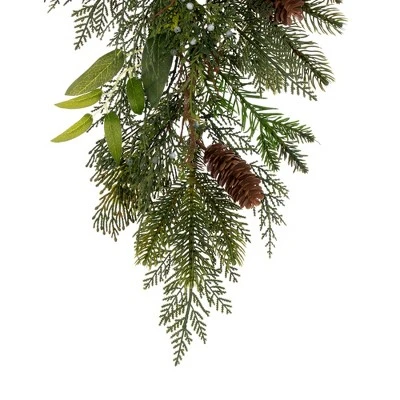 Vickerman Cedar Pine Cone Twig Artificial Teardrops 4 Vickerman Cedar Pine Cone Twig Artificial Teardrops - Image 2