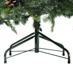 Northlight 6.5' Full Snowy Delta Pine with Pine Cones Artificial Christmas Tree, Unlit -Northlight Christmas Store GUEST 3713fae5 0c15 4afd a857 f507bf610835