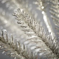 33"H Sullivans Platinum Pine Spray; Silver