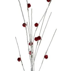 Melrose 40" Red and Brown Twig with Sleigh Bells Christmas Spray