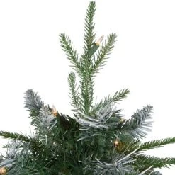 Northlight 4' Pre-Lit Frosted Mixed Berry Pine Artificial Christmas Tree in Pot - Clear Lights -Northlight Christmas Store GUEST 38ceb975 4a54 469d 9d6f a4c39b9db86f