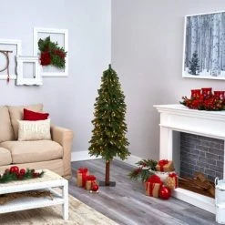 5ft Nearly Natural Pre-Lit Grand Alpine Artificial Christmas Tree Clear Lights -Northlight Christmas Store GUEST 398affdb 809b 4e97 aba7 8f8aca88299f