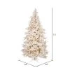 Vickerman 7.5' Flocked Vintage Fir Artificial Christmas Tree, Warm White LED Lights -Northlight Christmas Store GUEST 39a34098 0d20 4861 b0b8 598e6085da55