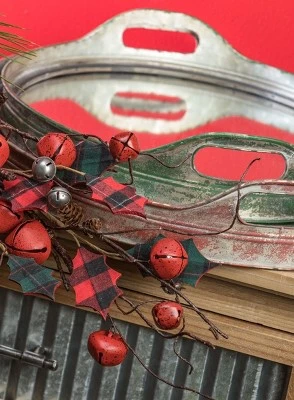 Sullivans Artificial Bell Spray 30"H Brown 3 Sullivans Artificial Bell Spray 30"H Brown