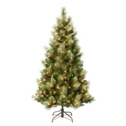 National Tree Company First Traditions Pre-Lit Charleston Pine Hinged Artificial Christmas Tree Clear Lights -Northlight Christmas Store GUEST 3a745b07 b537 426b 82e8 0fd80b6f066e