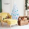 Tangkula 5ft White Artificial PVC Christmas Tree Festive Winter w/Stand -Northlight Christmas Store GUEST 3c10f465 cb4d 40e0 9083 6100f61242a2