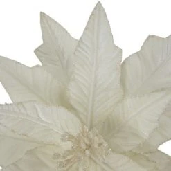 Northlight 24" Cream Glittered Poinsettia Christmas Stem Spray -Northlight Christmas Store GUEST 3cbf2aed fb02 425c bbb0 b8ed3969ebc8