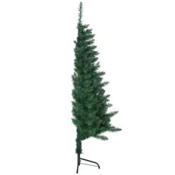 HOMCOM Half Artificial Christmas Tree Holiday Decoration with Auto Open, Steel Base -Northlight Christmas Store GUEST 3d720f79 3e7d 4d41 9d57 a73acaf32841