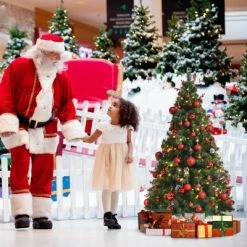 Tangkula Pre-lit Artificial Christmas Tree Includes LED Lights & Branch Tips -Northlight Christmas Store GUEST 3e840961 c2ff 4d30 a90f 14a016e15ae1