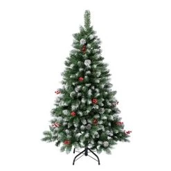 National Tree Company First Traditions Unlit Cullen Hinged Artificial Christmas Tree with Berries & Pinecones -Northlight Christmas Store GUEST 3f654bde 6d21 418b 89c6 6eb8ec4fa4d7