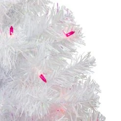 Northlight 2' Pre-lit White Iridescent Pine Artificial Christmas Tree - Pink Lights 6 Northlight 2' Pre-lit White Iridescent Pine Artificial Christmas Tree - Pink Lights -Northlight Christmas Store GUEST 3fe6e97e 37a1 4e62 80b5 d3960e31a5b9